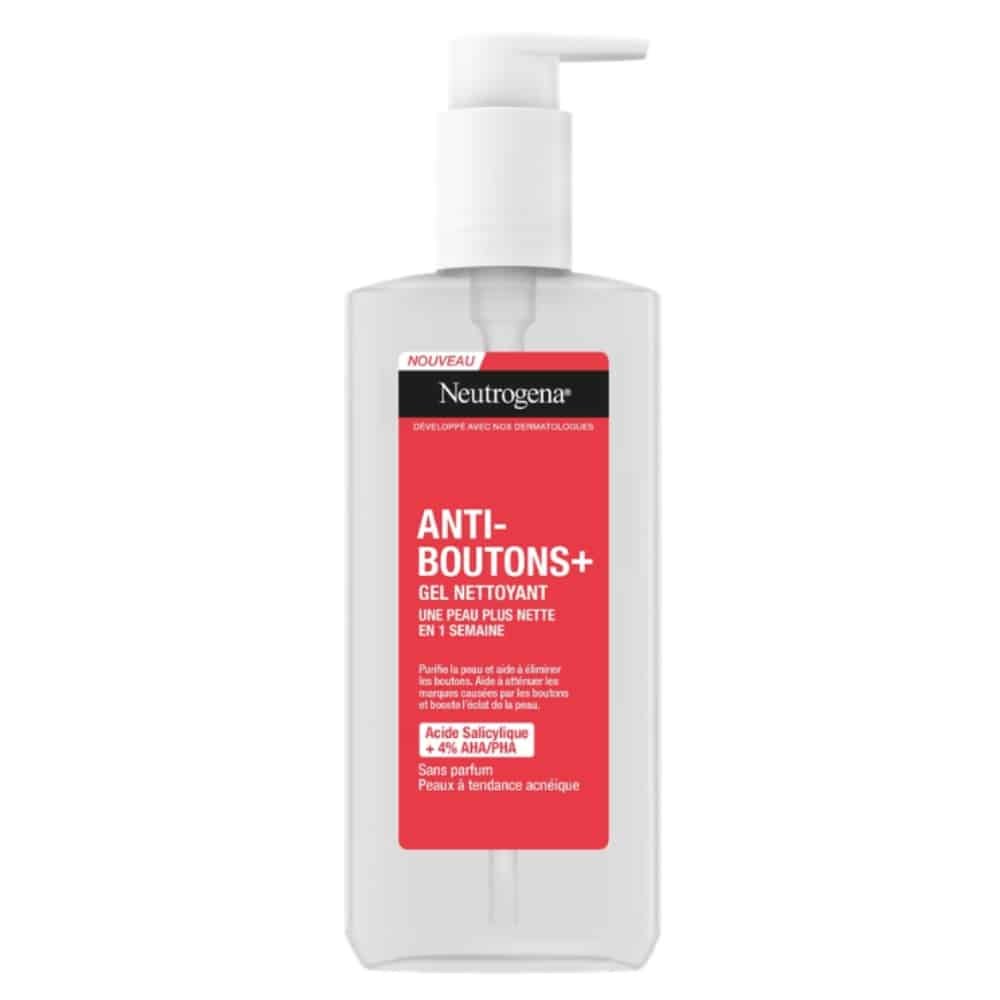 NEUTROGENA - Anti-boutons+ Gel Nettoyant - 200ml Maroc au meilleur prix | Parachezvous.ma