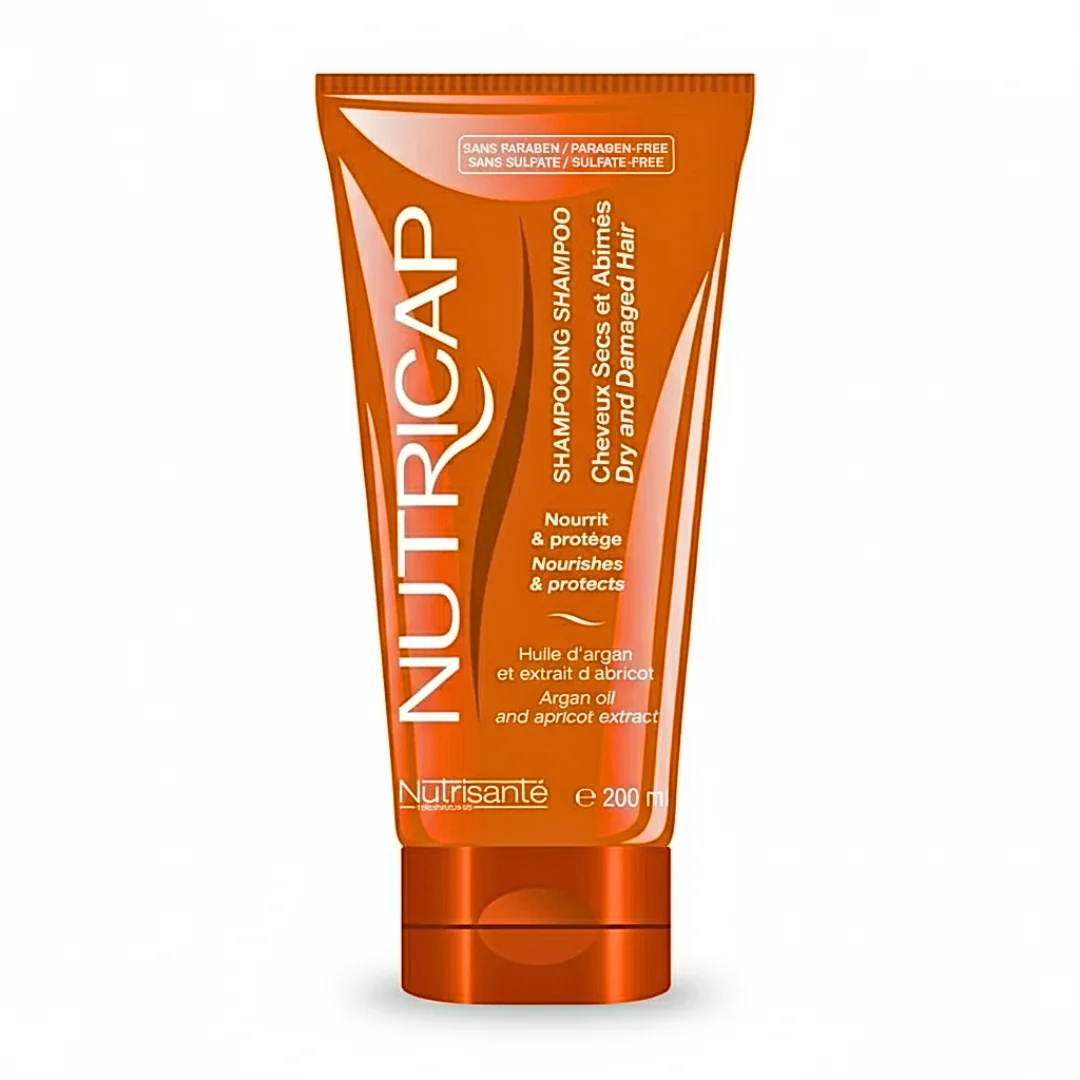 NUTRICAP - Shampoing Cheveux Secs & Abimes - 200ml Maroc au meilleur prix | Parachezvous.ma