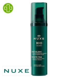 NUXE - Bio Soin Hydratant Multi-perfecteur Teinte Claire Thé Blanc - 50ml Maroc au meilleur prix | Parachezvous.ma