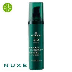 NUXE - Bio Soin Hydratant Multi-perfecteur Teinte Medium Thé Blanc - 50ml Maroc au meilleur prix | Parachezvous.ma