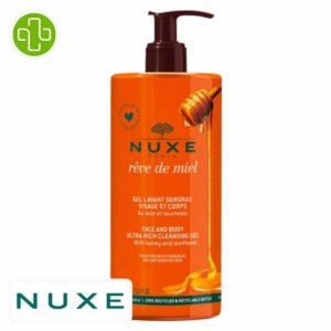 NUXE - Rêve De Miel Gel Lavant Surgras Visage Et Corps - 750ml Maroc au meilleur prix | Parachezvous.ma