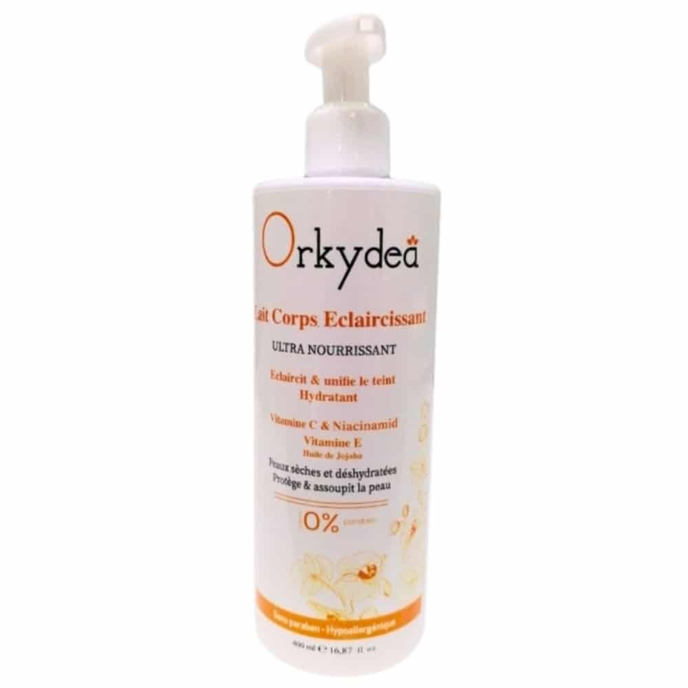 ORKYDEA - Lait Corps Eclaircissant Ultra-nourrissant - 400ml Maroc au meilleur prix | Parachezvous.ma
