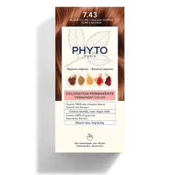 PHYTO COLORATION 7.43 BLOND CUIVRÉ DORÉ
