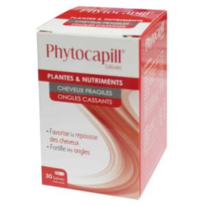 PHYTOCAPILL - Plantes Et Nutriments Cheveux Fragiles Et Ongles Cassants - 30 Gélules Maroc au meilleur prix | Parachezvous.ma