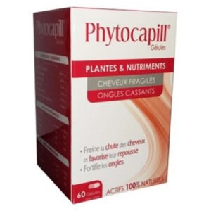 PHYTOCAPILL - Plantes Et Nutriments Cheveux Fragiles Et Ongles Cassants - 60 Gélules Maroc au meilleur prix | Parachezvous.ma