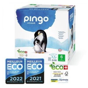 PINGO - Couches Jetables Taille 6 (15-30kg ) Xl - 2x32u Maroc au meilleur prix | Parachezvous.ma