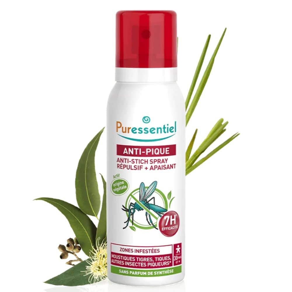 PURESSENTIEL - Anti-pique Spray Répulsif Et Apaisant 7h - 75ml Maroc au meilleur prix | Parachezvous.ma
