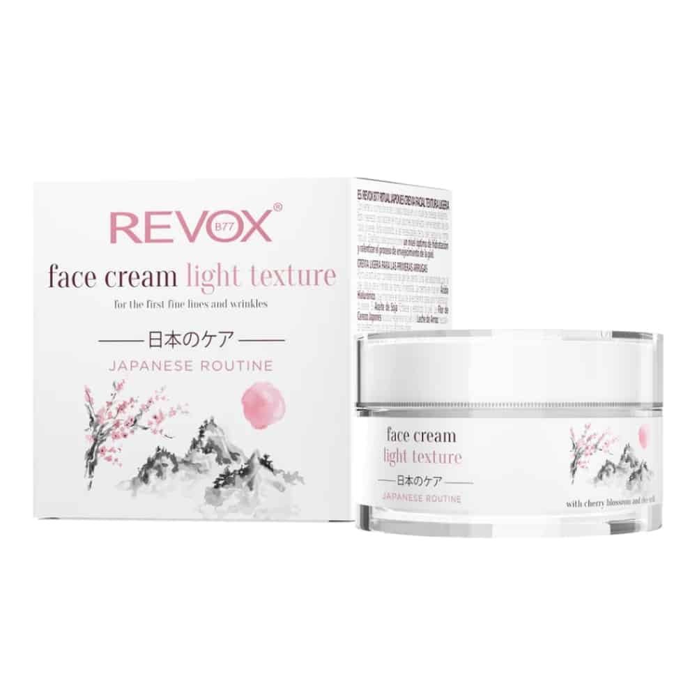 REVOX - Japanese Routine Crème Visage Légère - 50ml Maroc au meilleur prix | Parachezvous.ma