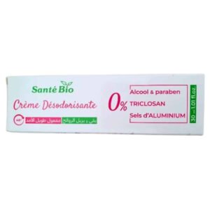 SANTÉ BIO - ​ Premium Crème Désodorisante - 30ml Maroc au meilleur prix | Parachezvous.ma