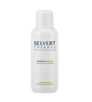 SELVERT THERMAL - Solution Nettoyante Peaux Acneiques - 200ml Maroc au meilleur prix | Parachezvous.ma
