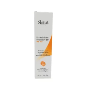 SKINAT - Creme Solaire Invisible 4en1 SPF50+ - 50ml Maroc au meilleur prix | Parachezvous.ma