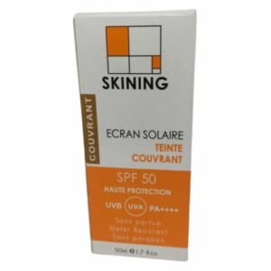 SKINING - Écran Solaire Teinté Couvrant SPF50 - 50ml Maroc au meilleur prix | Parachezvous.ma