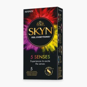 SKYN - Préservatif 5 Senses (Intense Feel, Cocktail Club, Elite, Hot, Cold) sans Latex - 5u Maroc au meilleur prix | Parachezvous.ma