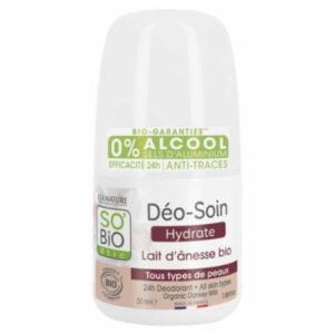 SO BIO - Déo-soin Déodorant Hydrate Lait D'ânesse Bio - 50ml Maroc au meilleur prix | Parachezvous.ma
