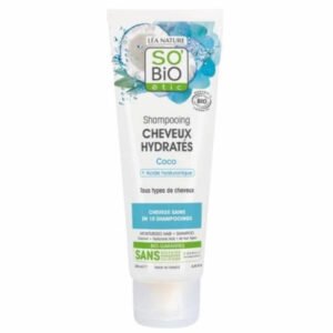 SO BIO - Shampoing Cheveux Hydratés Coco Et Acide Hyaluronique Bio - 250ml Maroc au meilleur prix | Parachezvous.ma