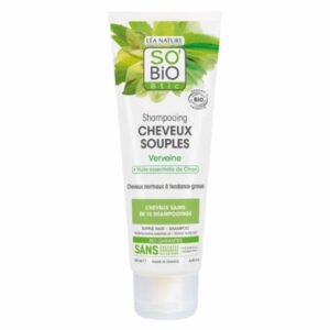 SO BIO - Shampoing Cheveux Souples Verveine Et Huile Essentielle De Citron Bio - 250ml Maroc au meilleur prix | Parachezvous.ma