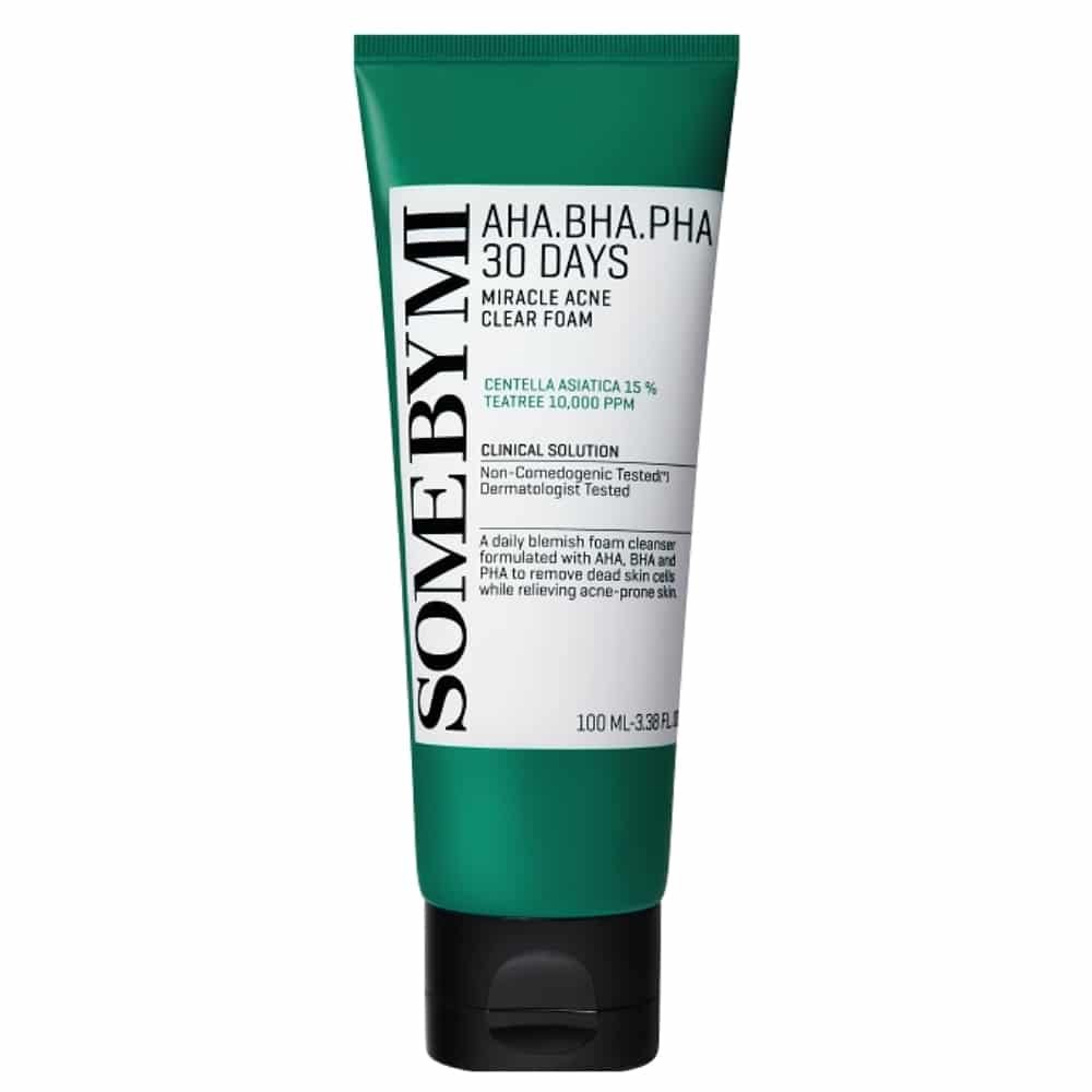 SOME BY MI - 30 Days Miracle Acne Mousse Nettoyante Aha.bha.pha - 100ml Maroc au meilleur prix | Parachezvous.ma