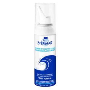 STÉRIMAR - Spray Nasal Hygiène Et Confort Du Nez Eau De Mer Microdiffusée - 100ml Maroc au meilleur prix | Parachezvous.ma