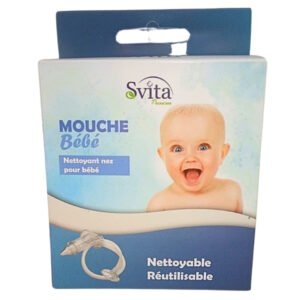 SVITA PREMIUM - Mouche Bébé Nettoyant Nez Réutilisable - 1u Maroc au meilleur prix | Parachezvous.ma