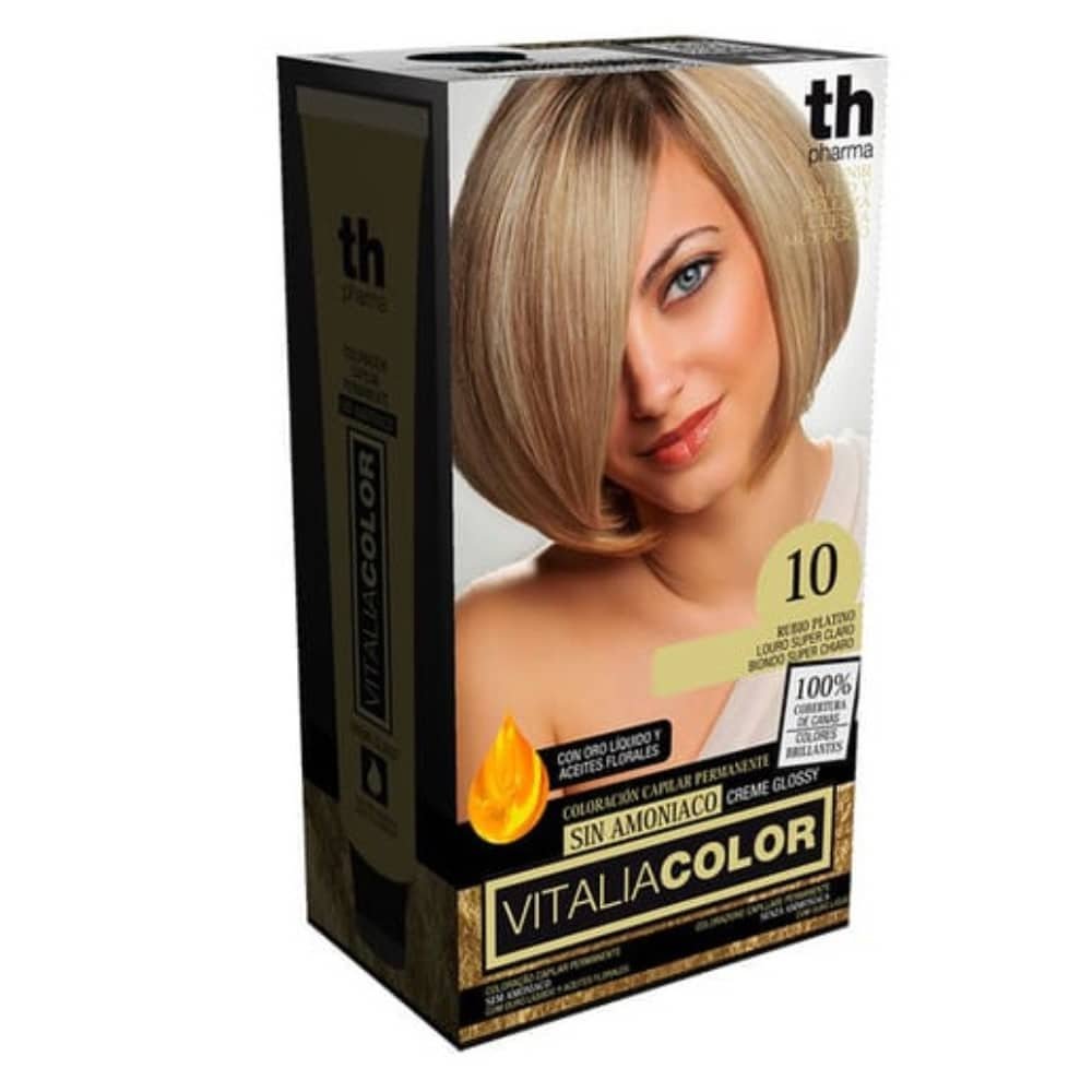TH-PHARMA - Vitalia Color Coloration Capillaire Sans Ammoniac - Th-pharma N 10.0 - Blond Platine Maroc au meilleur prix | Parachezvous.ma