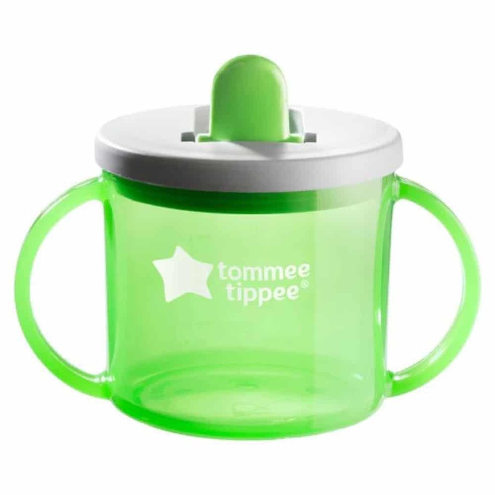 TOMMEE TIPPEE - Everydayessentials Firstcup Première Tasse À Bec 4mois+ Vert 190ml - 1u Maroc au meilleur prix | Parachezvous.ma