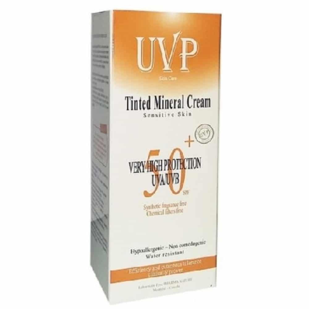 UVP - Crème Solaire Minérale Teintée SPF50+ - 50ml Maroc au meilleur prix | Parachezvous.ma