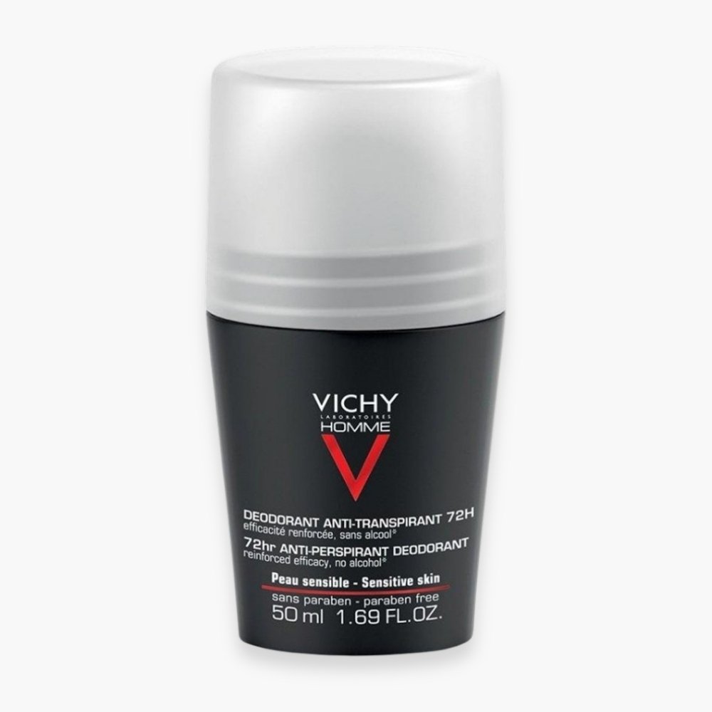 VICHY - Homme Déodorant Roll-On Anti-Transpirant Contrôle Extrême 72h - 50ml Maroc au meilleur prix | Parachezvous.ma