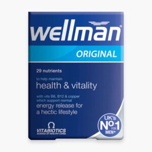 VITABIOTICS - Wellman Santé & Vitalité Homme - 30 comprimés Maroc au meilleur prix | Parachezvous.ma