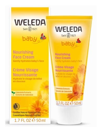 WELEDA BEBE CREME NOURISSANTE VISAGE AU CALENDULA 50 ML